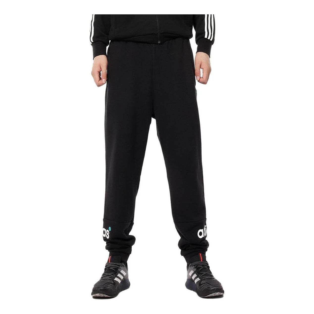 adidas Originals 90s Embroidery Joggers 'Black' FH7916