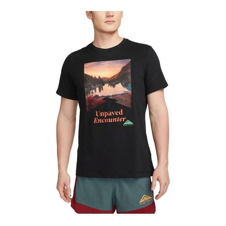 Nike Dri-fit Trail "Exposed Encounter" T-Shirt 'Black' FD0120-010