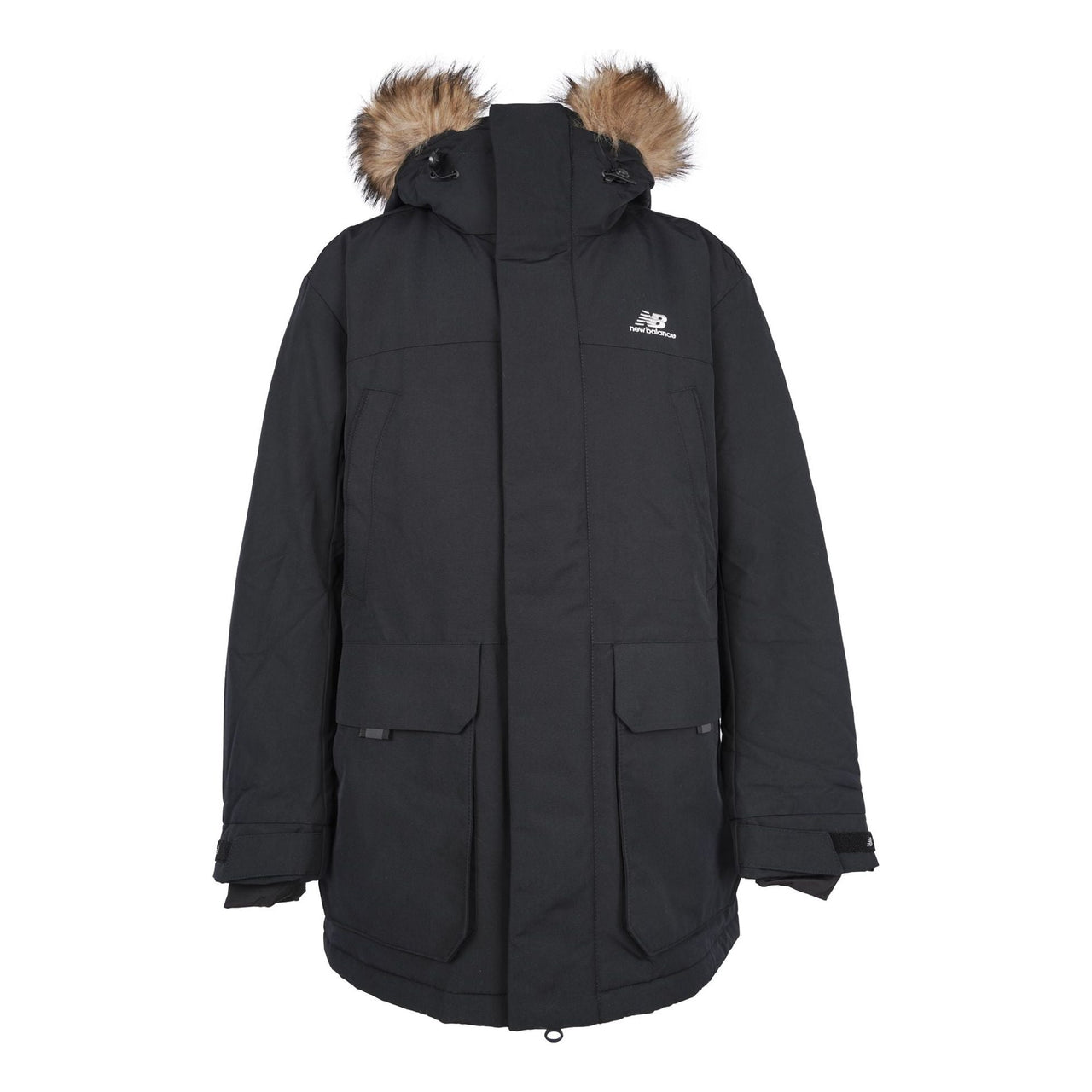 New Balance Warm Long Down Parka 'Black' NPA46011-BK