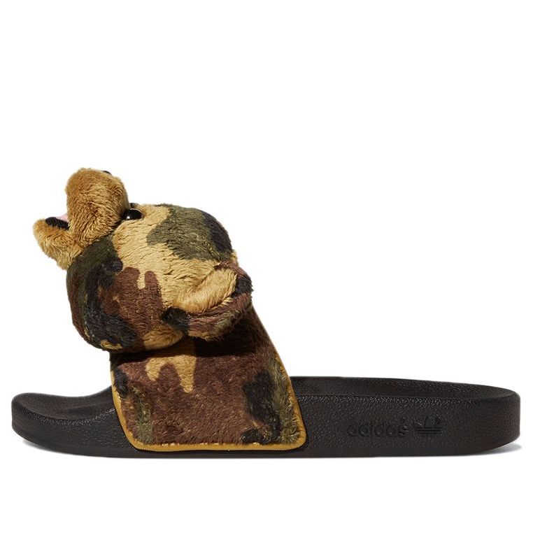 adidas Jeremy Scott x Adilette Slide 'Camo Teddy' H02882