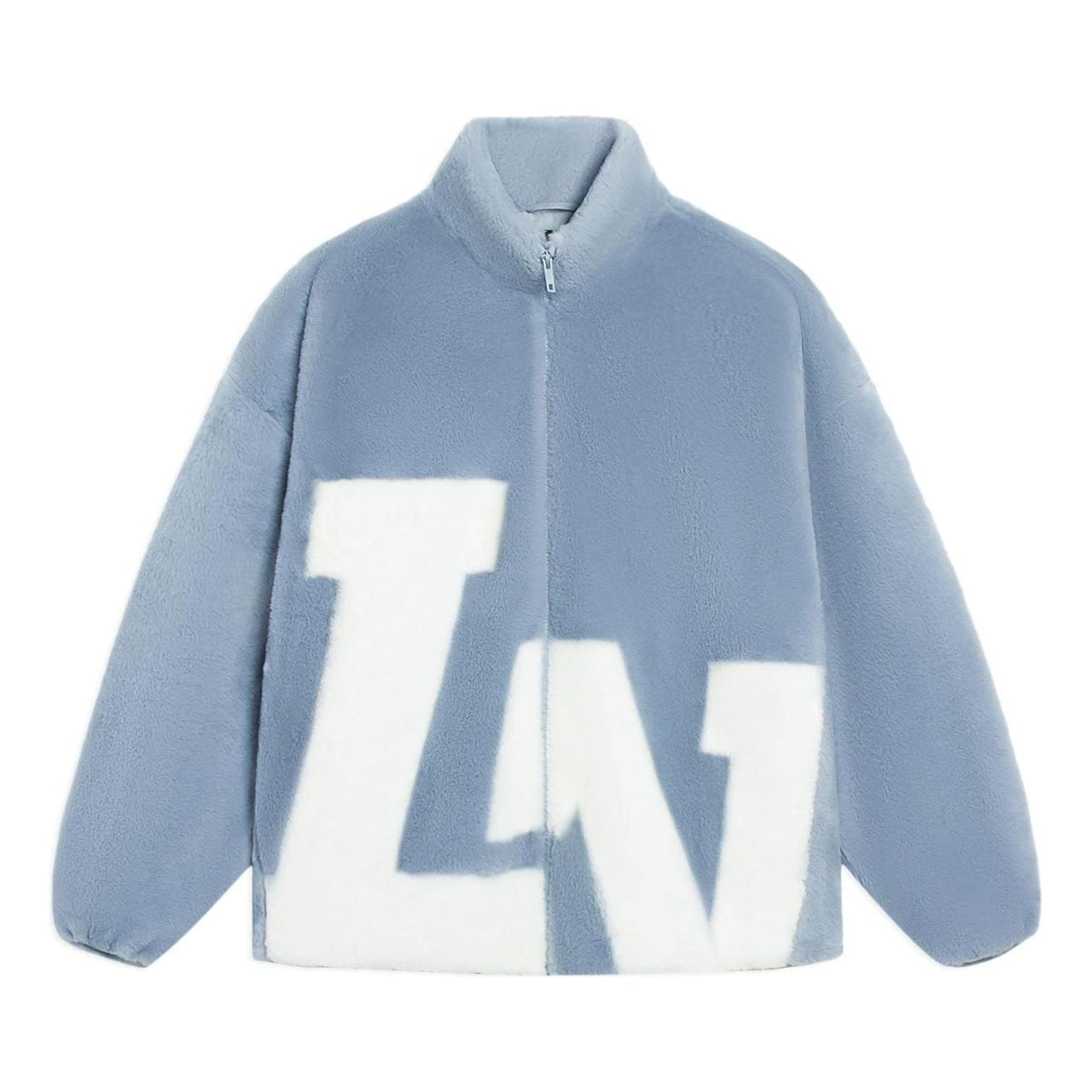 Li-Ning Big Logo Polar Fleece Jacket 'Sky Blue' AFDSD61-4