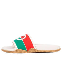 Gucci Interlocking G Slide Sandal 'Orange Green' 655265-JFA00-9136