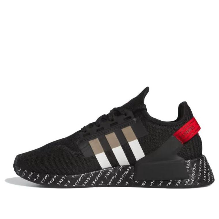 adidas NMD_R1 V2 'Japanese Print - Black Red' ID2852