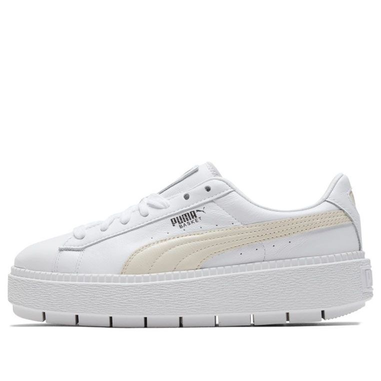 (WMNS) PUMA Suede Platform Trace Animal 'White' 366109-04