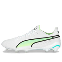 PUMA King Ultimate FG AG 'White Electric Peppermint' 107097-03