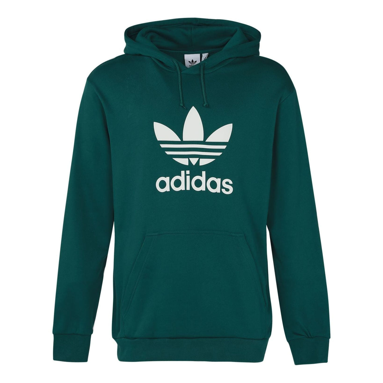 adidas originals hooded Drawstring Pullover Green EJ9681