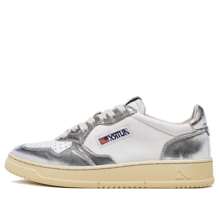 (WMNS) AUTRY Medalist Low Top Bicolor 'White Silver' AULW-WB18