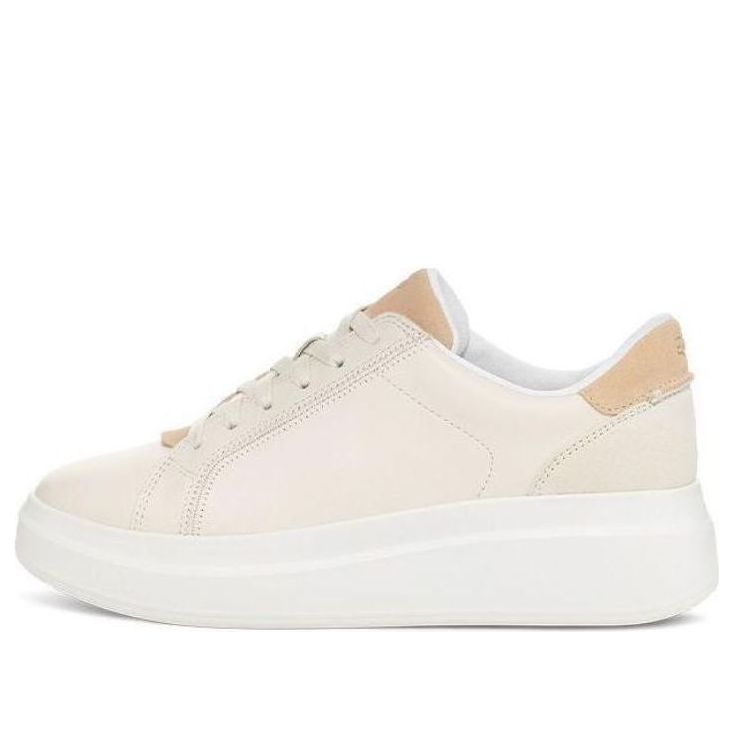 (WMNS) UGG Low Top Sneakers 'Beige' 1158032-WHT