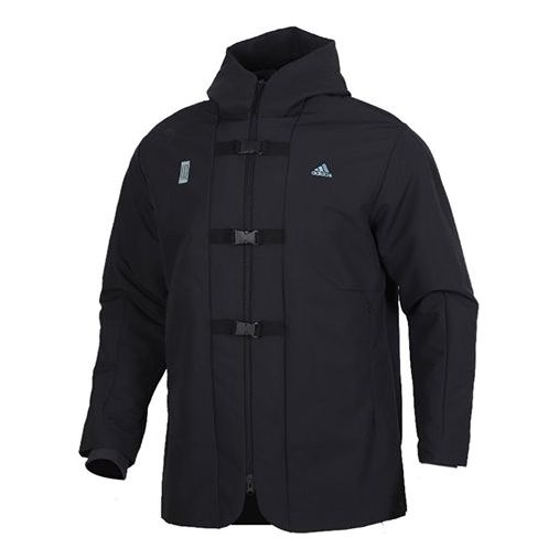 Men's adidas Loose Casual Black Jacket FM9341