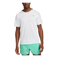 Nike Trail Solar Chase Dri-FIT Short-Sleeve Running Top 'White' DV9305-100