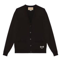(WMNS) Gucci Extra Fine Wool Cardigan 'Black' 731059-XKCZ3-1043