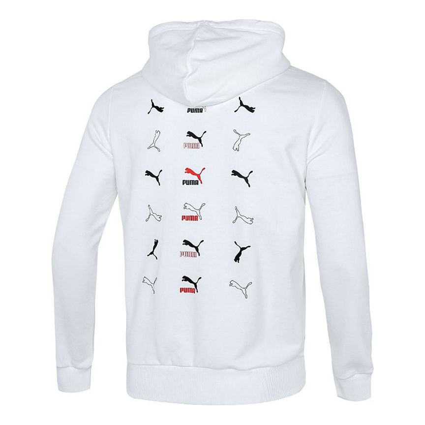 PUMA Classics Tech Full Zip Hoodie 'White' 533143-02