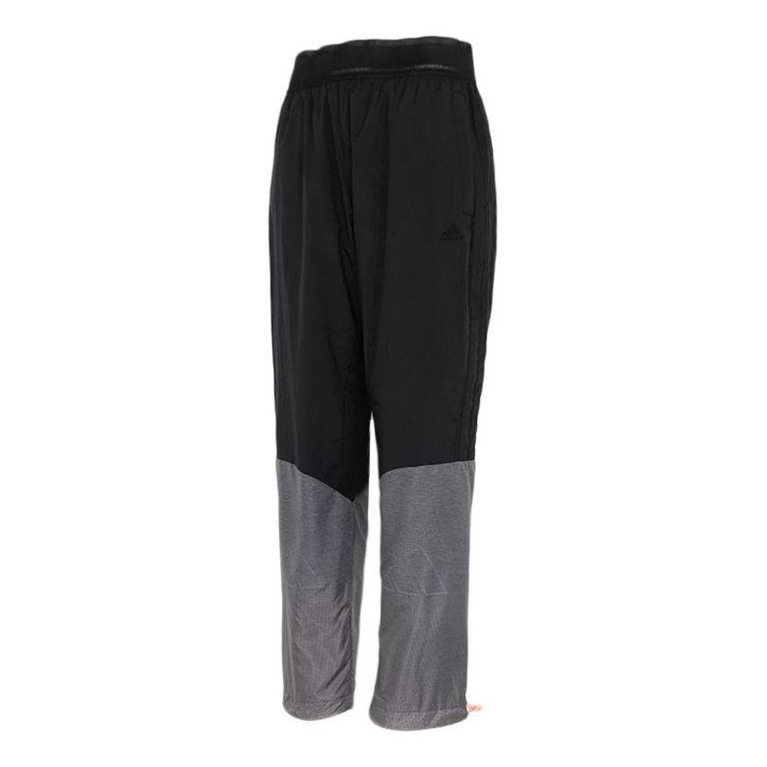 Men's adidas Contrast Color Stitching Bundle Feet Sports Pants/Trousers/Joggers Black GP6368