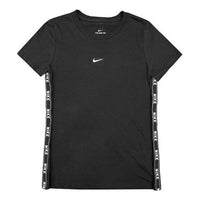 (WMNS) Nike Small logo Short Sleeve 'Black' DC0575-010