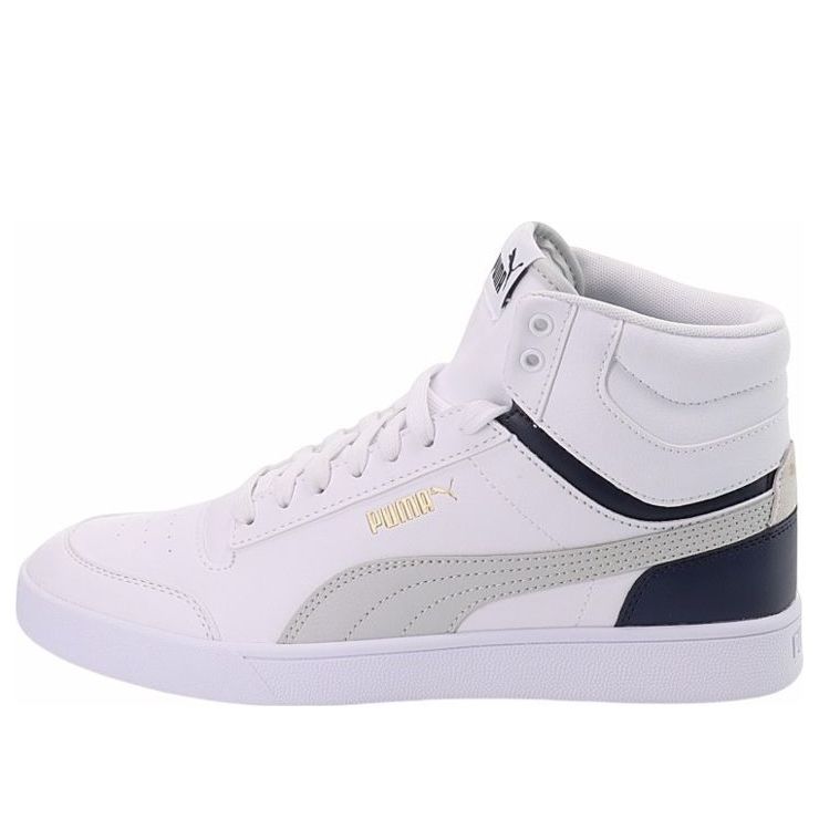 PUMA Shuffle Mid 'White Grey Peacoat' 380748-05