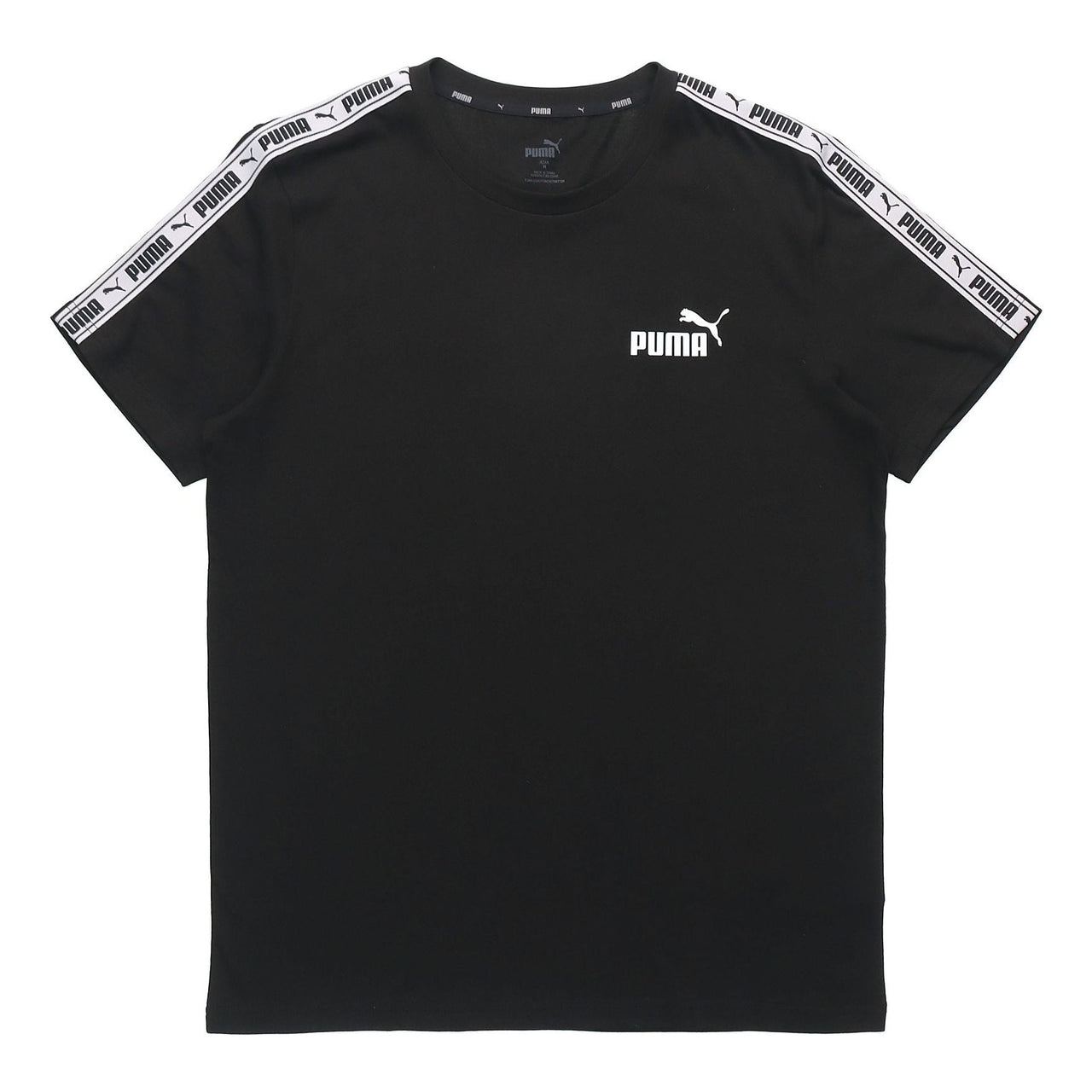 PUMA Taping Logo T-Shirt 'Black' 532557-01