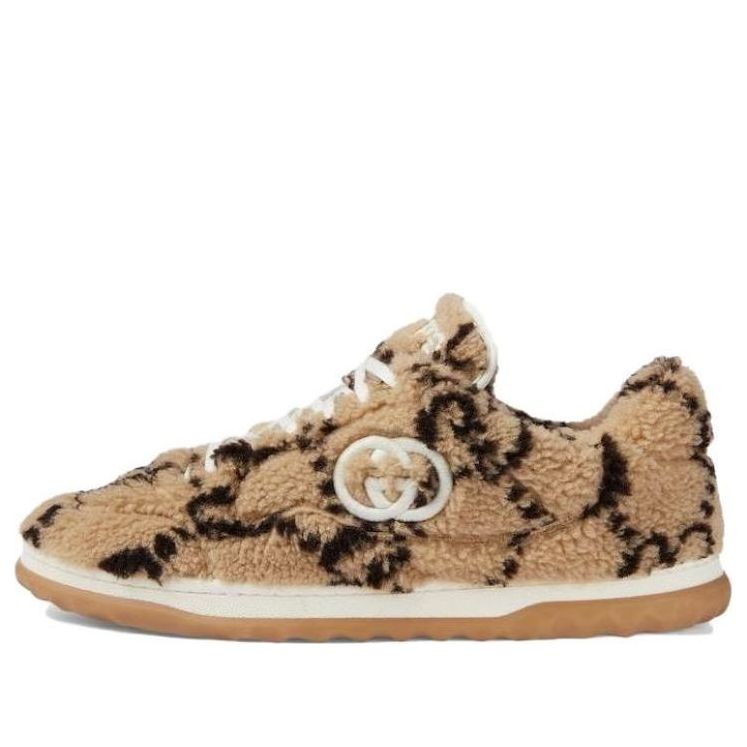 Gucci Mac80 sneaker 'Interlocking G embroidery - Beige Ebony' 760429-FACKA-9743