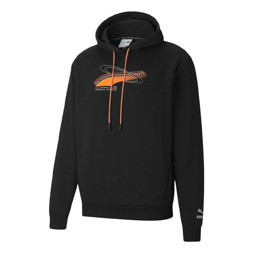 PUMA International Graphic Hoodie 'Black' 530289-01