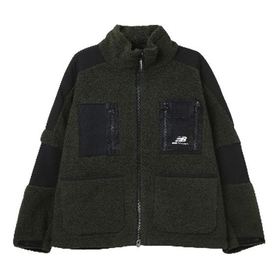 New Balance Winter Warm Coat 'Green Black' MDA43121-KH
