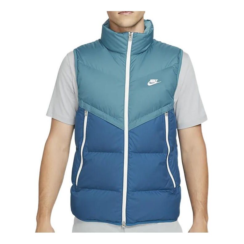 Nike Sportswear Storm-FIT Sleeveless Puffer Windproof Vest 'Blue' DD6818-415