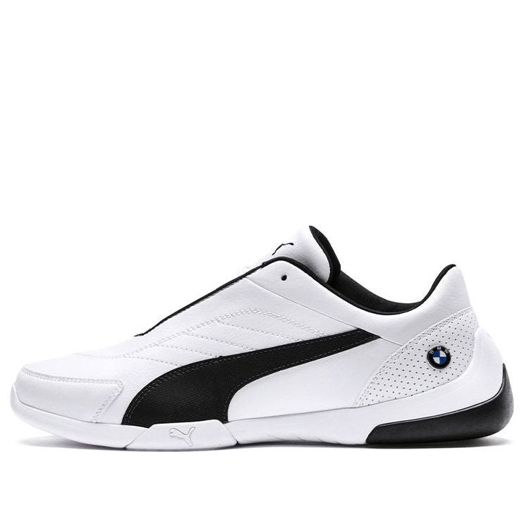 PUMA Bmw M Motorsport Kart Cat III Low Top Running Shoes White/Black 306218-02