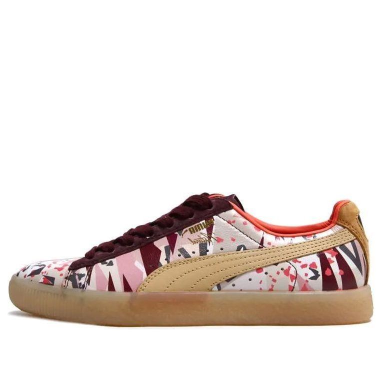 (WMNS) NATUREL x PUMA Clyde Board Shoes Multi-Color 364454-01