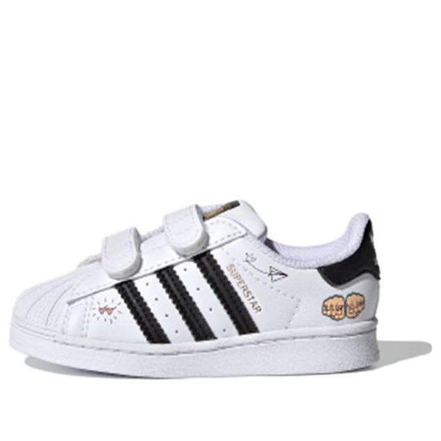 (TD) adidas Superstar 'Girls Rule - White' FZ0619