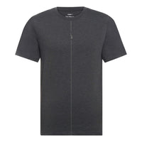 Nike Yoga Dri-FIT Quick Dry Sports Round Neck Short Sleeve Black Gray Blackgray DO0775-010