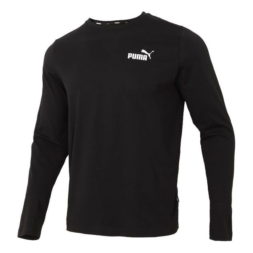 PUMA Essentials Long Sleeve T-Shirt 'Black' 845924-01