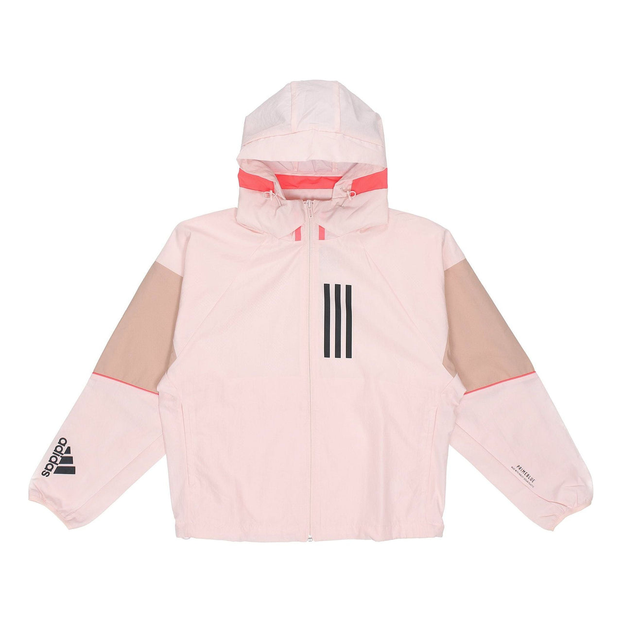 (WMNS) adidas W.N.D. Colorblock Sports Hooded Jacket Pink Red GF0133