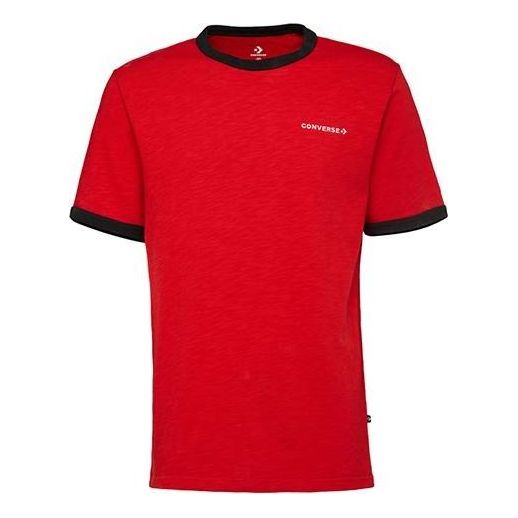 Converse Slub Ringer SS Tee 'Red' 10017344-A03