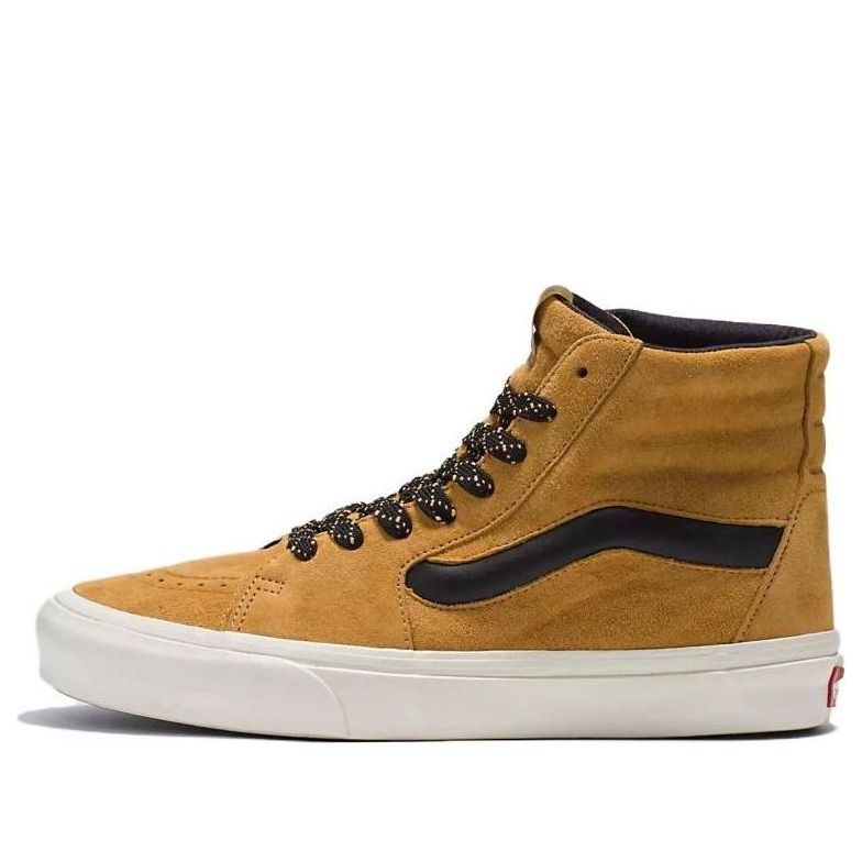 (WMNS) Vans SK8 HI XL 'Honey Gold Black' VN0A5KRYZV4