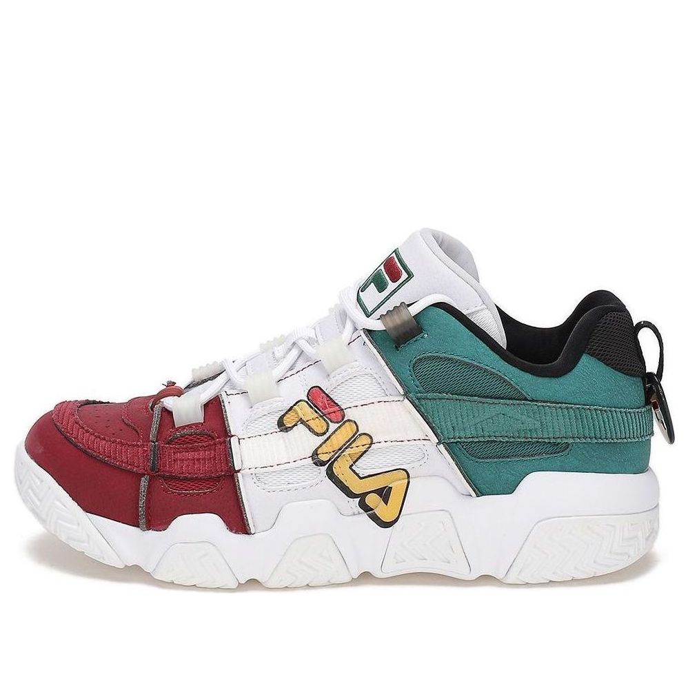 (WMNS) FILA FUSION ADE Barricade 'White Red Green' T12W041202FWA