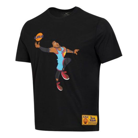 Nike Space Jam 2 Sports Short Sleeve Men's Black DH3832-010
