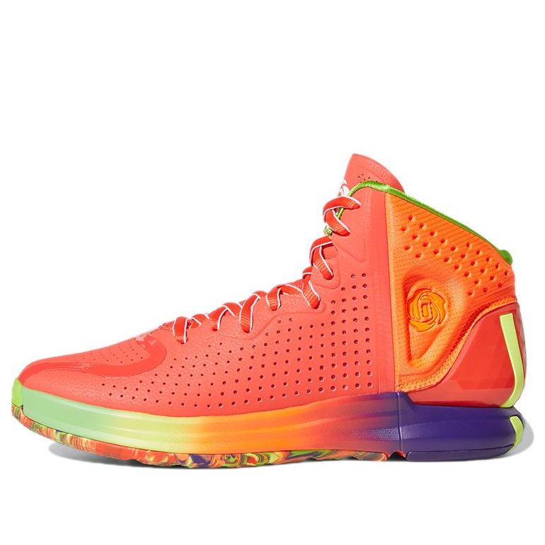 adidas D Rose 4 Restomod 'Solar Red Rainbow' FX5014