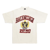 Balenciaga Est. 1917 Crest Logo T-shirt 'White' 739784TOVK19012