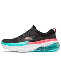 (WMNS) Skechers Max Cushioning Air 'Black Green' 128062-BKTQ