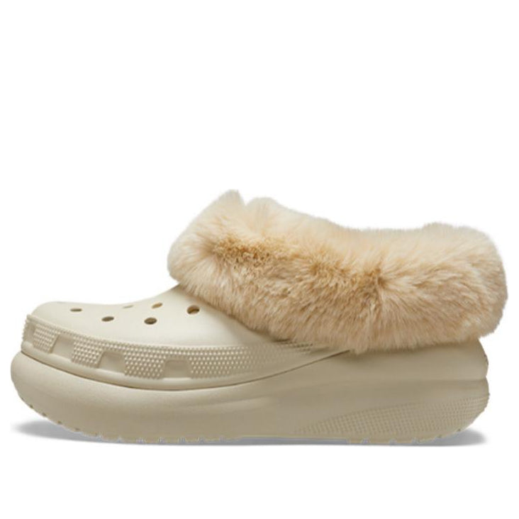 Crocs Furever Crush Shoe Clogs 'Bone' 208446-2Y2