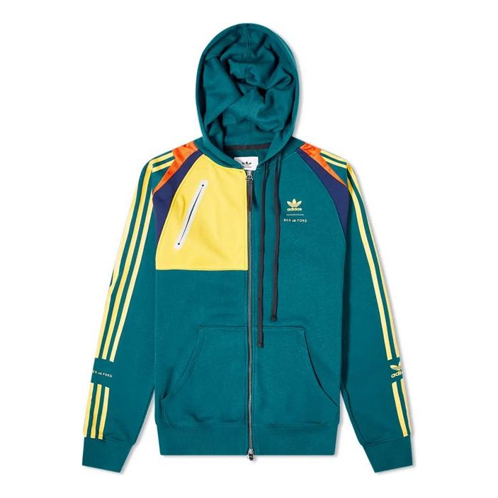 adidas originals x BED J.W. FORD ZIP HOODY Men's Hoody Green FS3760