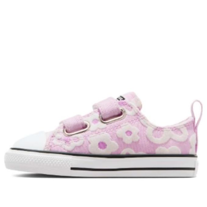 (TD) Converse Chuck Taylor All Star Blossoms Easy On Low Top 'Lilac' A09079C