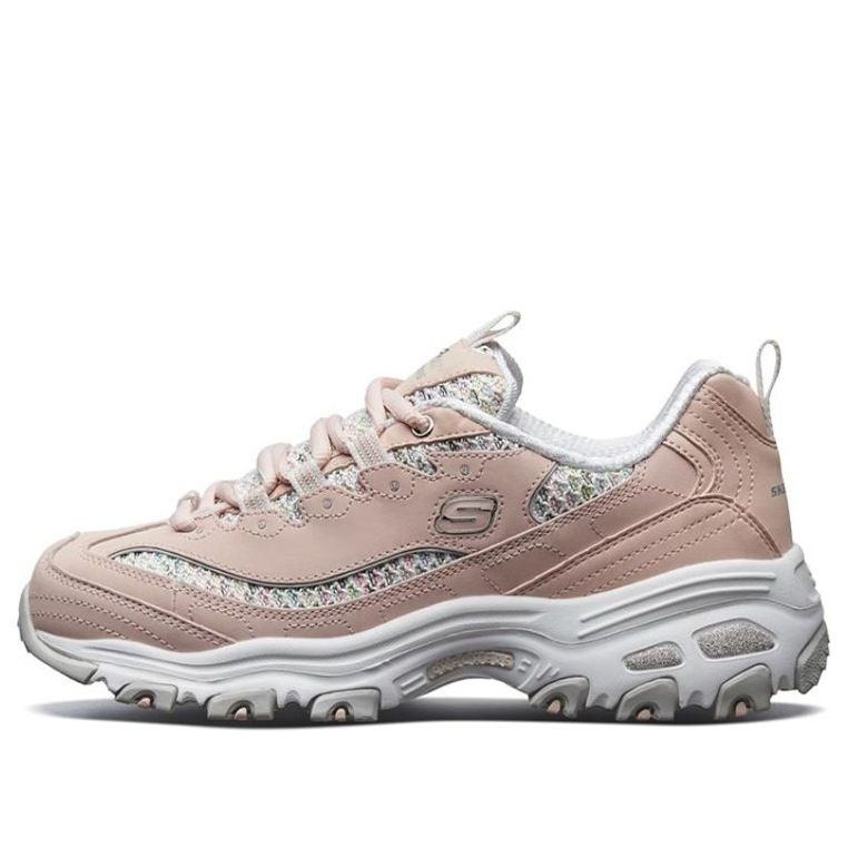 (WMNS) Skechers D'lites 1.0 Light-Pink/White 13144-LTPK
