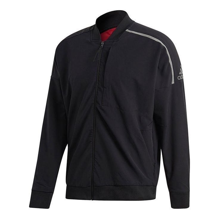adidas M zne bmbr wvn Sports Stand Collar Jacket Black EB5221