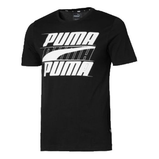 PUMA Round Neck Short Sleeve Rebel Basic Black 844137-01