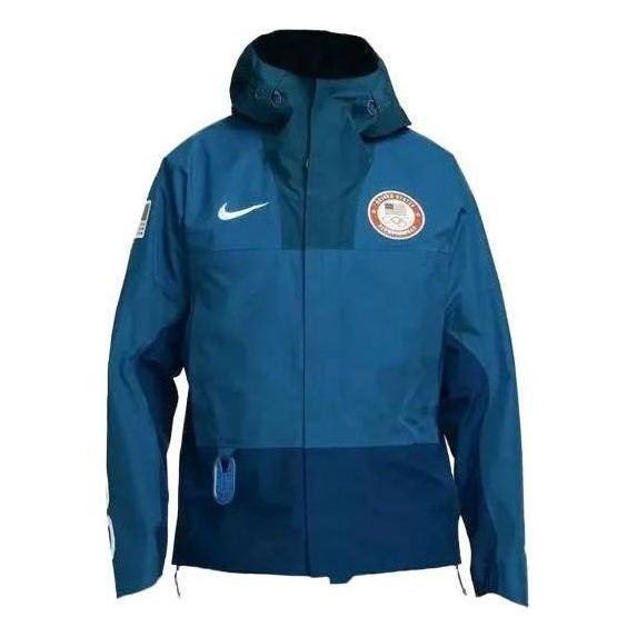 Nike ACG Goretex USA Olympic Chain Of Craters Jacket 'Blue' DD8845-492