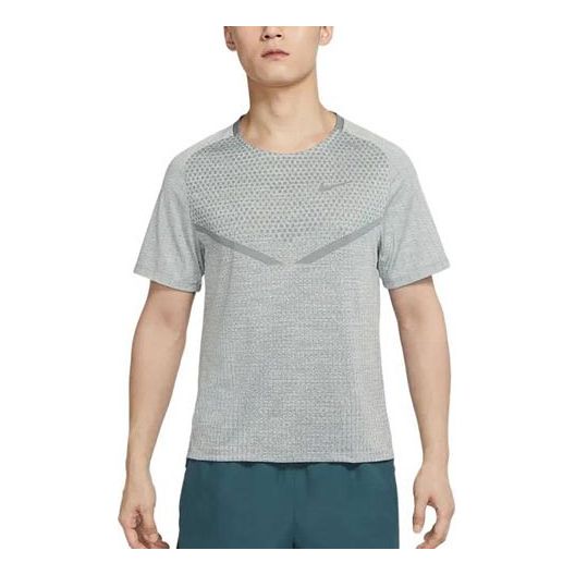Nike Dri-Fit Adv Techknit Casual Sports T-Shirt 'Grey' DM4754-084
