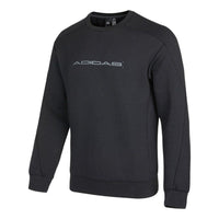 Men's adidas Th Eng Sweat Logo Printing Casual Sports Pullover Black H39272