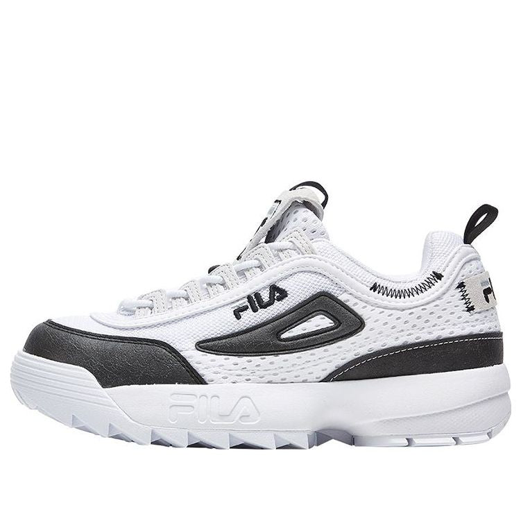 (WMNS) Fila Fusion Shoes 'White Black' T12W933705FWB