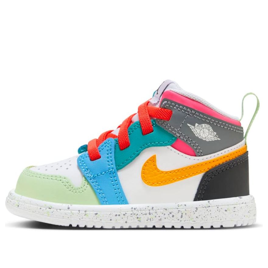 (TD) Air Jordan 1 Mid ALT SE 'White Dark Shadow Hyper Pink Taxi' FJ3463-100