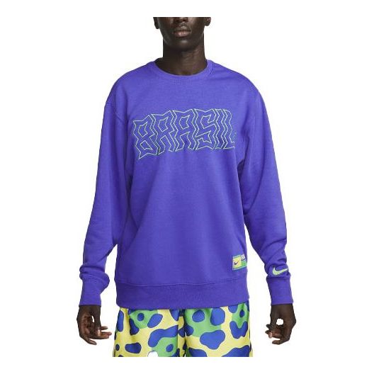 Nike Brazil logo sweatshirt 'Purple' DR9987-430