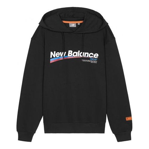 New Balance Alphabet Printing Casual Couple Style Black NCA34013-BK